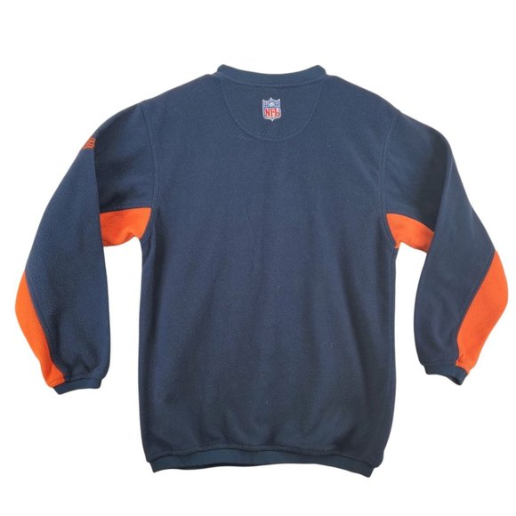 CHICAGO BEARS Sweatshirt Kid's Long Sleeve NFL TEAM APPAREL Blue X-Large - Picture 2 of 12